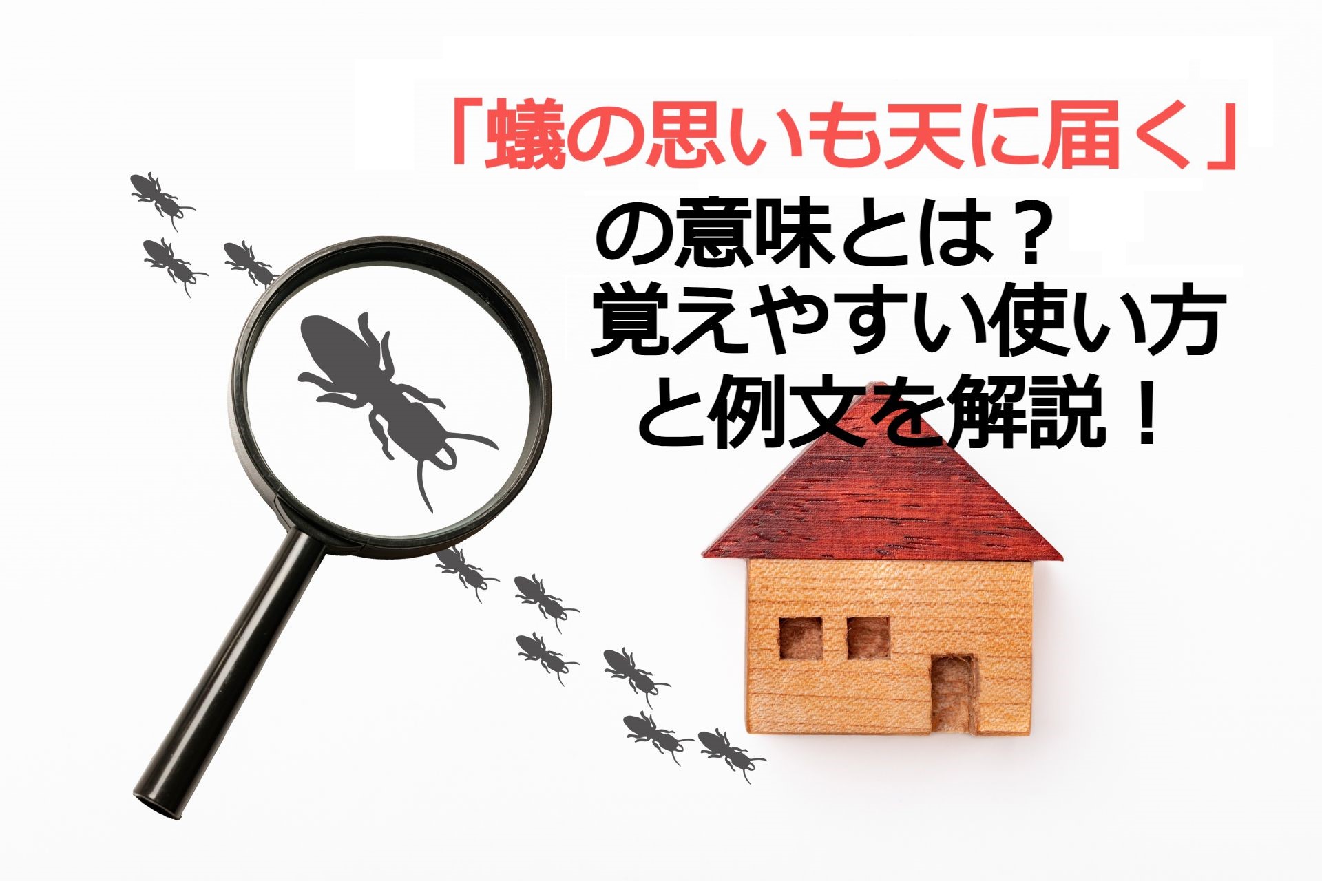 蟻の思いも天に届く の意味とは 覚えやすい使い方と例文を解説 ことわざのナルゾウ