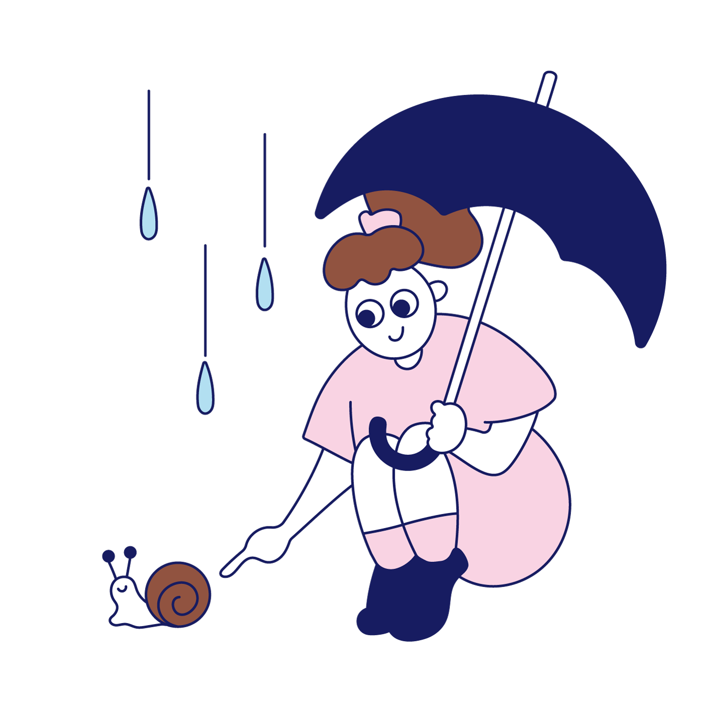 蝸牛角上