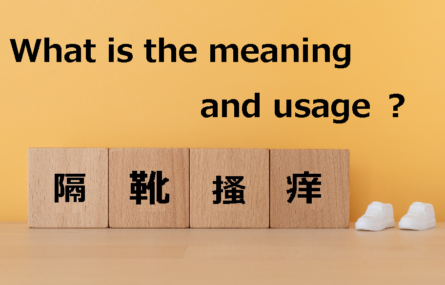 隔靴搔痒 かっかそうよう の意味や使い方とは 例文や類義語も丁寧に解説します ことわざのナルゾウ